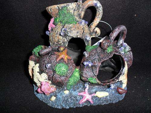 ORNAMENT - Coral with Vase