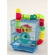 Hamster Cage with Pipes
