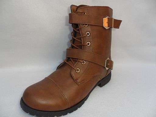 Ladies Camel Ankle Boot - Sizes 3, 4, 5, 6, 7, 8