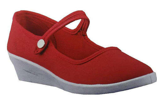 Ladies Tom Tom Shoes Red - Size 6