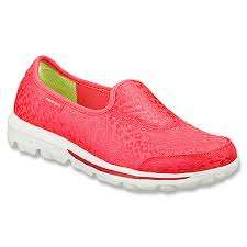 Original SKECHERS - Go Walk Safari Hot Pink - Sizes 4