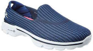Original SKECHERS - Go Walk 3 Navy/Light Blue - Sizes 3, 4, 5, 8