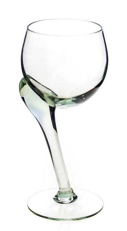 NGWENYA GLASS Crooked White Wine Glass