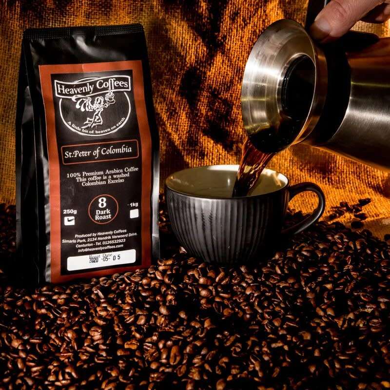 St Peter of Columbia Dark Roast - 250g Plunger Ground