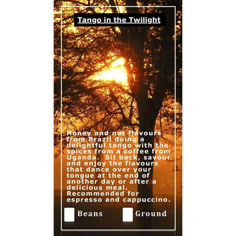Tango in the Twilight Coffee - 250g Plunger Ground