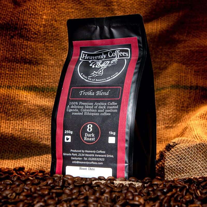Troika Blend Dark Roast Coffee - 1kg Filter Ground