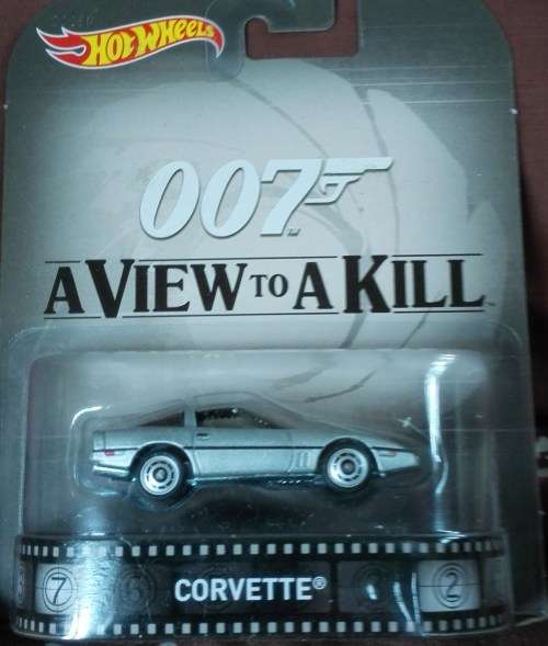 Diecast Hotwheels Retro Movies-Corvette
