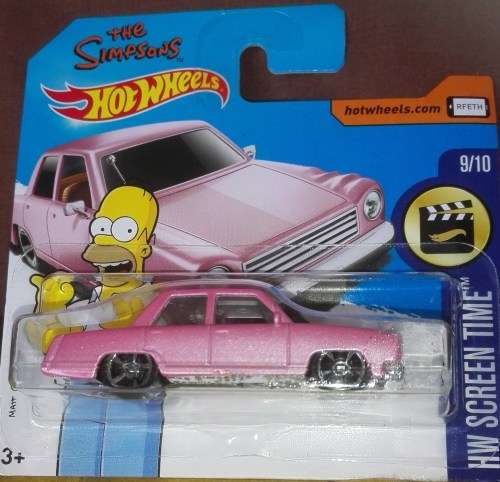Diecast Hotwheels The Simpsons