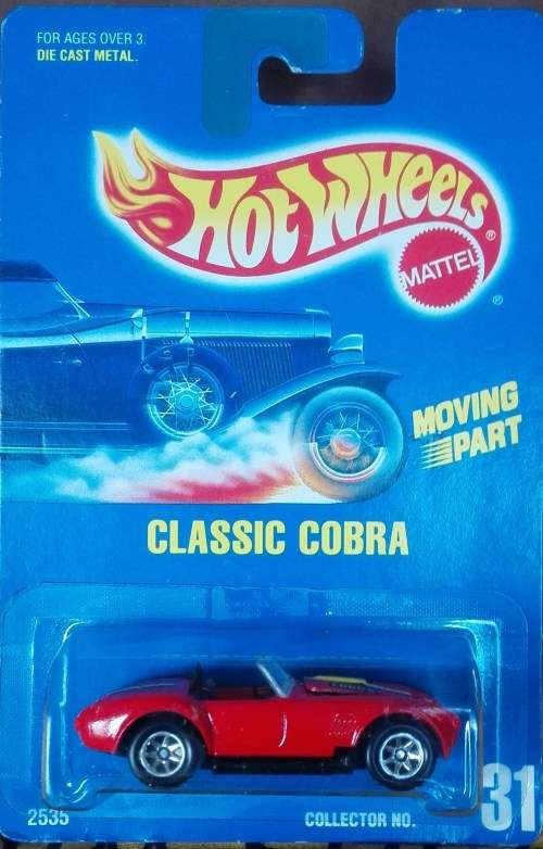 Diecast Hotwheels Classic Cobra
