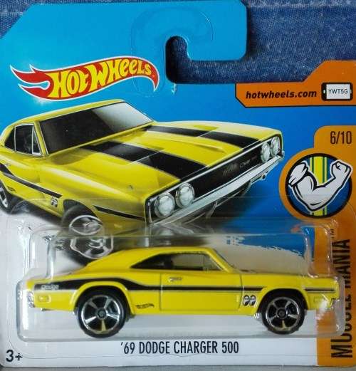 Diecast Hotwheels Mooneyes '69 Dodge Charger 500