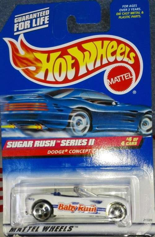 Diecast Hotwheels Sugar Rush Series II-Dodge Concept Car