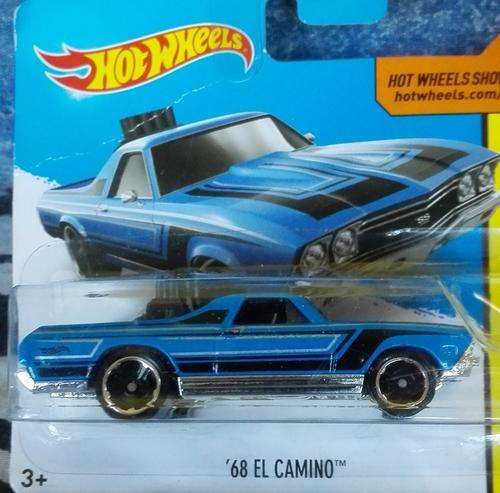 Diecast Hotwheels '68 El Camino (blue)