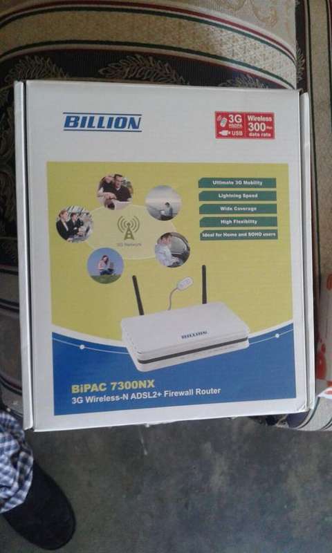 NEW 3G Wi-Fi billion Router