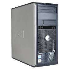 Dell GX520 Computer Tower With 17` LCD Monitor