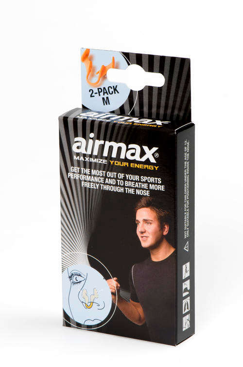 Airmax Sport - Nasal Dilator - 1 x Small + 1 x Medium