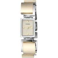 New Fossil ES2118: Gold plated and stainless steel bracelet (Champagne)