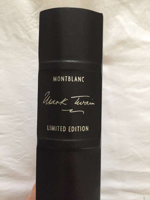 Mont Blanc Pen Mark Twain Limited Edition.