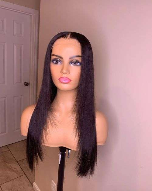 18inch  Brazillian wig/ 4×4 wig