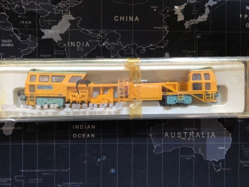HO Scale Plasser Theurer Railway Construction Train