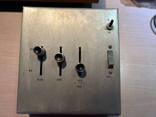 Vintage Sound Mixer