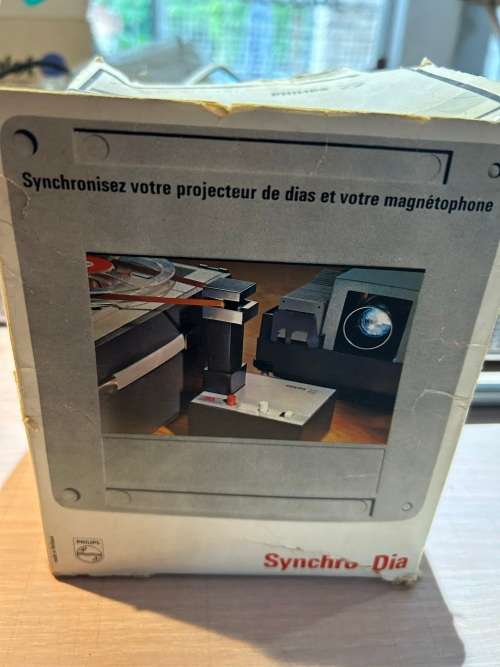 VINTAGE PHILIPS SLIDE SYNCHRONISER N-6400 1970s Excellent condition