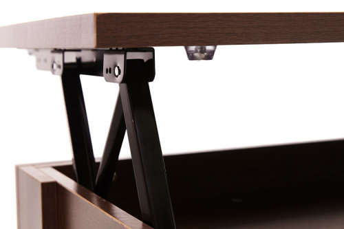 Hazlo Lift Top Coffee Table (Modern design) - Walnut