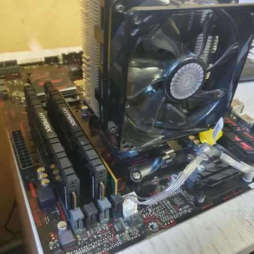 Amd x370 motherboard and Ryzen 1600x cpu
