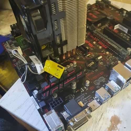 Amd x370 motherboard and Ryzen 1600x cpu