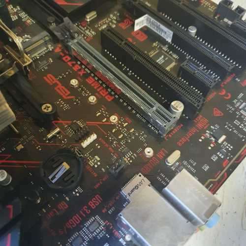 Amd x370 motherboard and Ryzen 1600x cpu