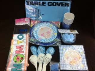 Full House Baby Shower Sets For 10 Guests - It's a boy!