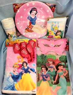 218 pcs Super Size Princess Party Pack for 20 Kids! No more shopping around~