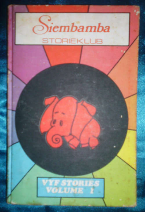 SIEMBAMBA STORIEKLUB - VYF STORIES IN EEN BOEK - VOLUMJE 1,2,3,5,6,7,8,9,10,11,12 - 1980 -HARDEBAND