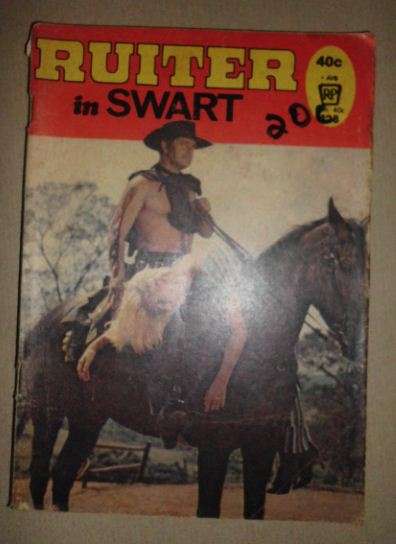 RUITER IN SWART NR 428  -FOTOVERHAAL/BOEKIE-PHOTO STORY