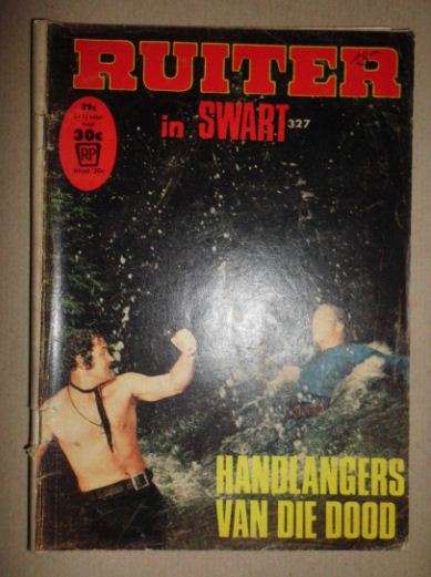 RUITER IN SWART NR 327  -FOTOVERHAAL/BOEKIE-PHOTO STORY