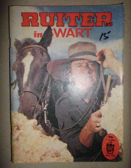 RUITER IN SWART NR 371  -FOTOVERHAAL/BOEKIE-PHOTO STORY