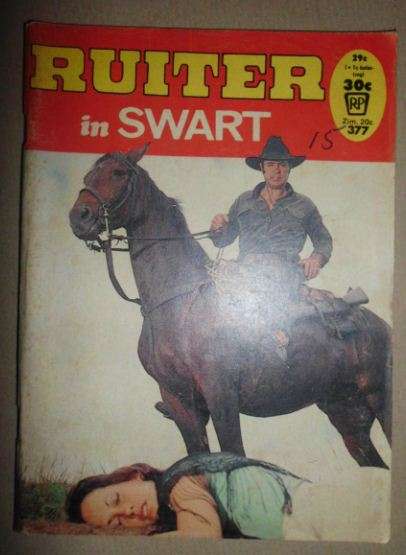 RUITER IN SWART NR 377  -FOTOVERHAAL/BOEKIE-PHOTO STORY