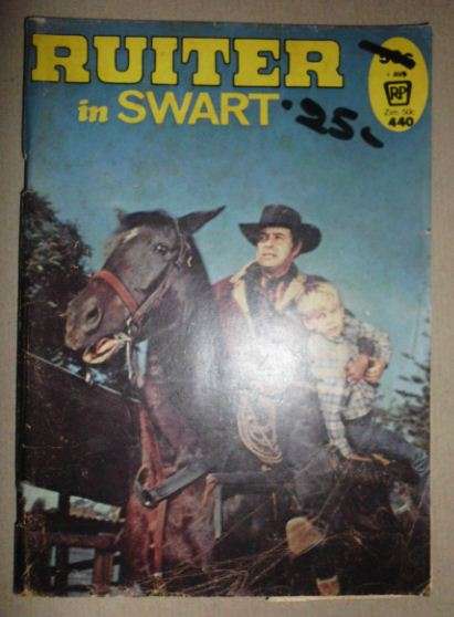 RUITER IN SWART NR 440  -FOTOVERHAAL/BOEKIE-PHOTO STORY