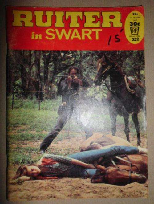 RUITER IN SWART NR 352  -FOTOVERHAAL/BOEKIE-PHOTO STORY