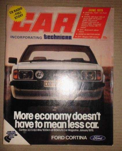 CAR MAGAZINE JUNE 1979  -VINTAGE CARS
