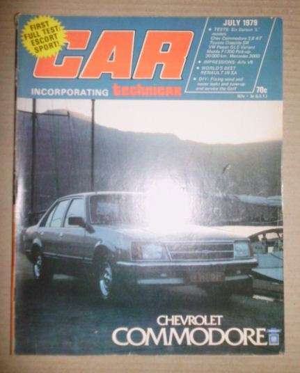 CAR MAGAZINE JULY 1979  -VINTAGE CARS