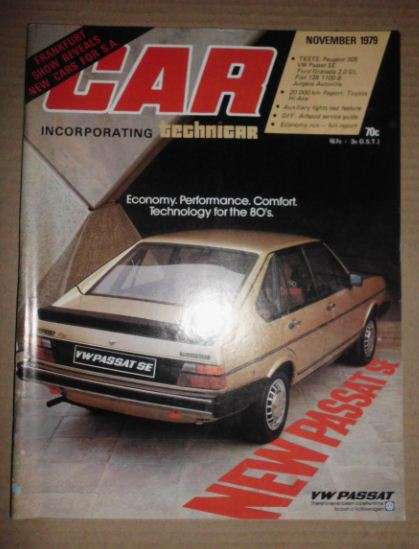 CAR MAGAZINE NOVEMBER 1979  -VINTAGE CARS