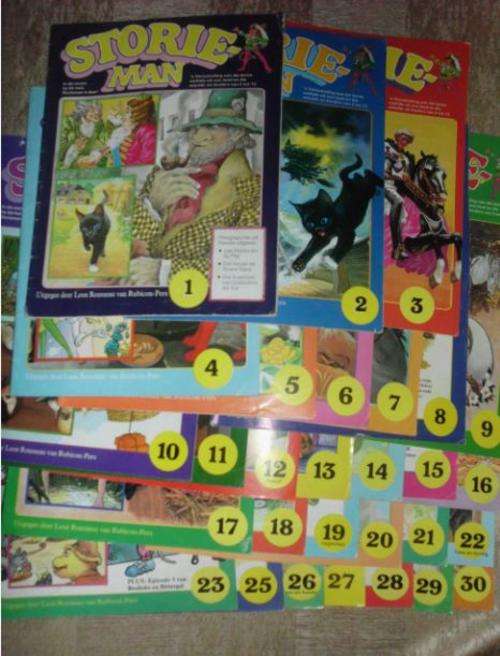 STORIEMAN BOEKIES 1-30 SLEGS NO 24 WAT KORTKOM-LEES ASB BESKRYWING
