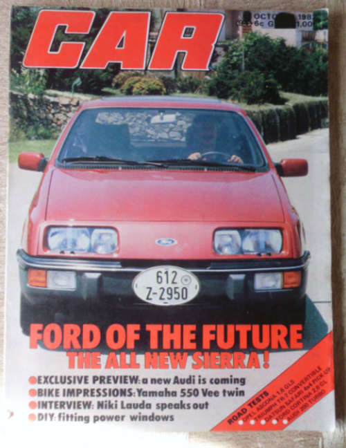 CAR MAGAZINE OCTOBER 1982 -VINTAGE CARS