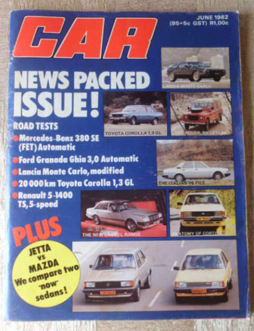 CAR MAGAZINE JUNE 1982 -VINTAGE CARS