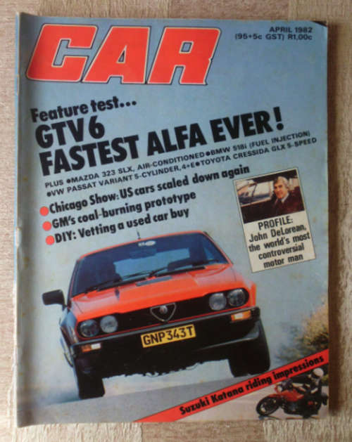 CAR MAGAZINE APRIL 1982 -VINTAGE CARS