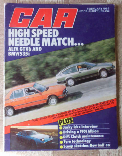 CAR MAGAZINE FEBRUARY 1983 -VINTAGE CARS