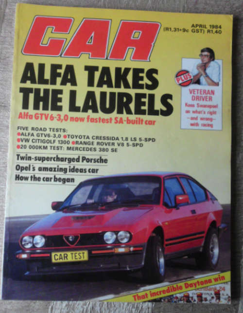 CAR MAGAZINE APRIL 1984 -VINTAGE CARS