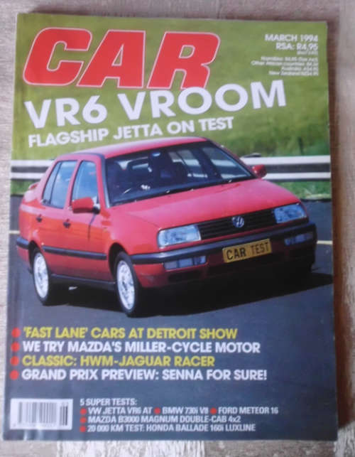 CAR MAGAZINE MARCH 1994