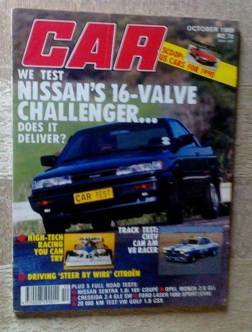 CAR MAGAZINE OCTOBER 1989 - VINTAGE CARS