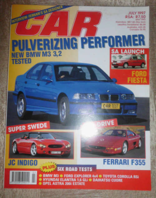 CAR MAGAZINE JULY 1997